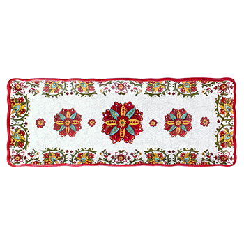 Le Cadeaux Baguette Tray Allegra Red